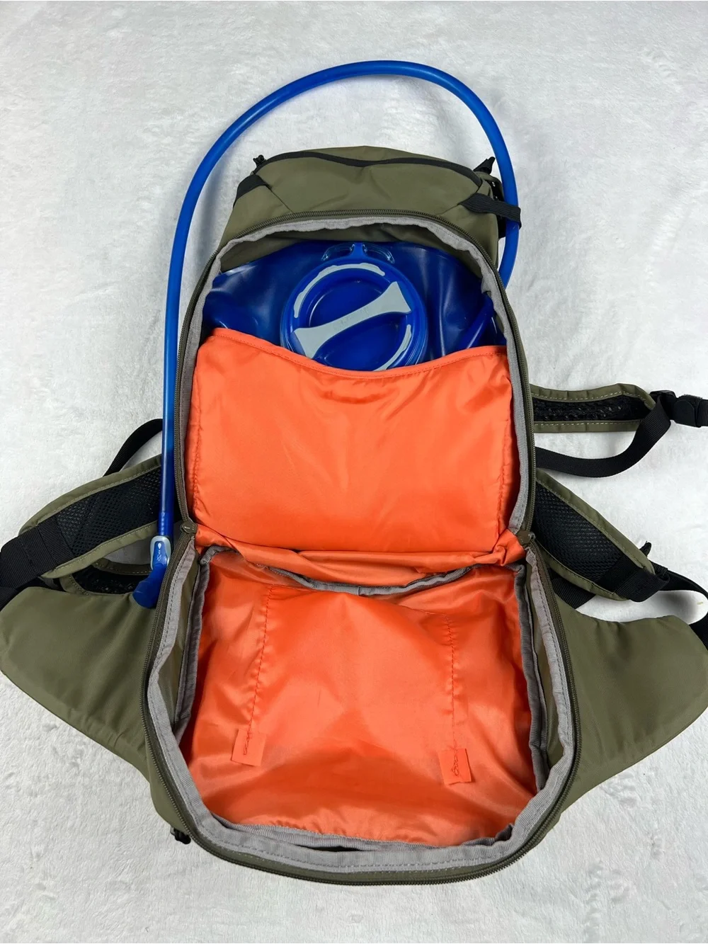CamelBak Skyline LR 10 Hydration Backpack Olive Green 3L 100oz Crux Lumbar MTB